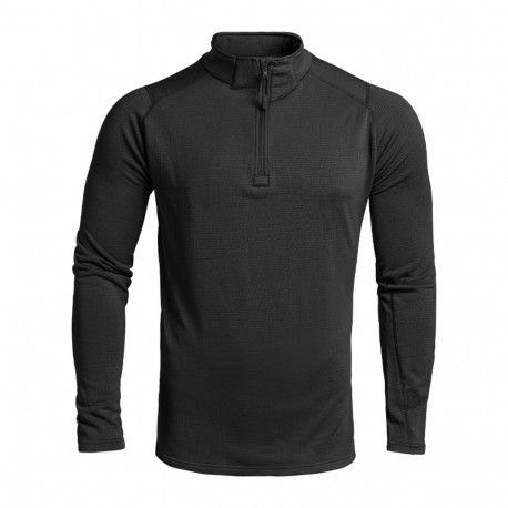 Sweat zippé thermique noir