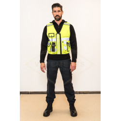 Gilet haute visibilité Gendarmerie avec poches