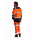 Pantalon haute visibilité orange