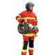 Veste d'intervention rouge Triple Trim niveau 2