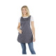 Tablier chasuble gris
