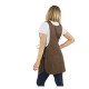 Tablier chasuble marron