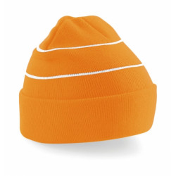 Bonnet haute visibilité orange