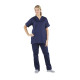 Pantalon Médical | Mixte marine et Taille Élastiquée
