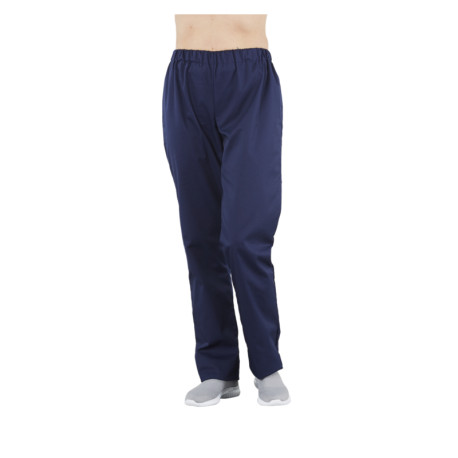 Pantalon Médical | Mixte marine et Taille Élastiquée