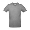 Tee-shirt coton 190g gris chiné