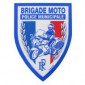 Ecusson | Brigade moto | Police Municipale