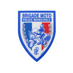 Ecusson | Brigade moto | Police Municipale