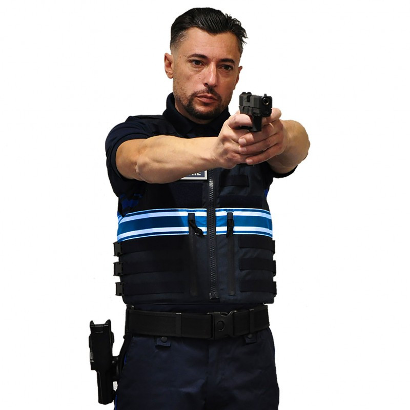 atome nervure Écuyer gilet tactique pare balle police Significatif Orthographe s