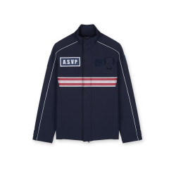 Blouson Softshell ASVP bandes bordeaux