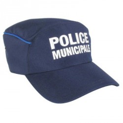 Casquette | Police Municipale | Liseré bleu