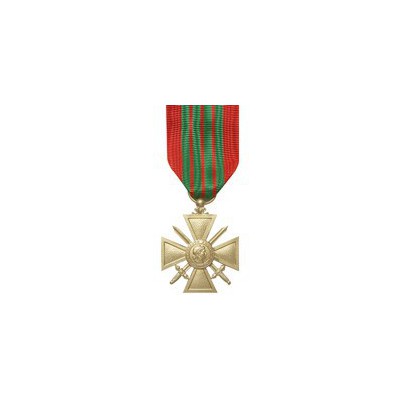 Médaille ordonnance | Médaille Croix de Guerre 39-45