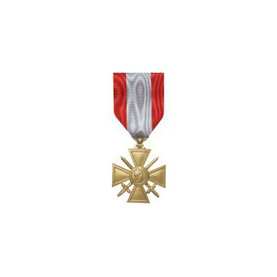 Médaille ordonnance | Médaille Croix de Guerre TOE