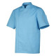 Veste de cuisine manches courtes NERO turquoise