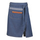 Tablier de cuisine à taille en denim délavé