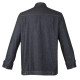 Veste de cuisine Homme manches longues en denim brut
