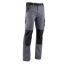 Pantalon de travail bicolore avec poches genouillères