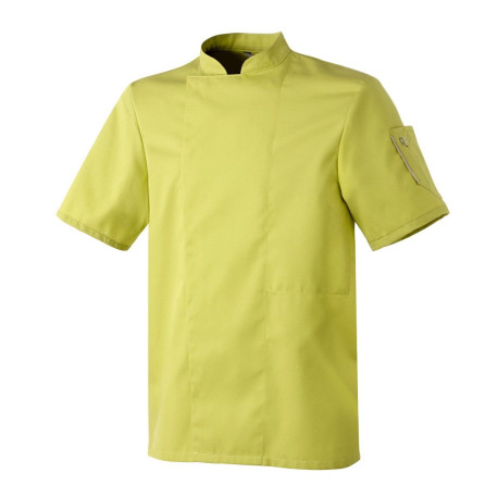 Veste de cuisine manches courtes NERO pistache