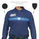 Polo Manches longues Police Municipale | Cooldry marine