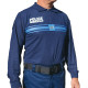 Polo Manches longues Police Municipale | Cooldry marine