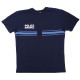 TEE SHIRT POLICE MUNICIPALE BLEU MARINE COOLDRY MAILLE PIQUEE