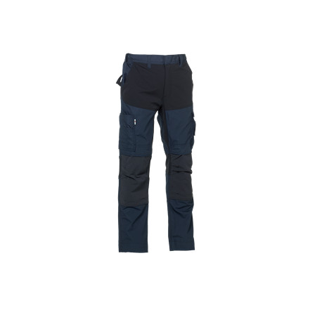 Pantalon de travail marine et noir avec ripstop