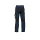 Pantalon de travail marine et noir avec ripstop