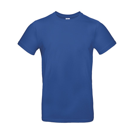 Tee-shirt coton 190g bleu royal