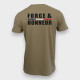 Tee-shirt coton coyote Force et Honneur
