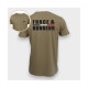 Tee-shirt coton coyote Force et Honneur