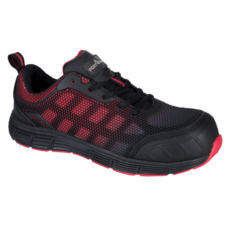 Chaussures basse Ogwen S1P rouge/noir