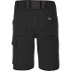 Bermuda de travail en stretch CRUSHER gris/noir