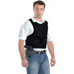 Gilet pare balle | Port discret | Noir
