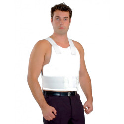 Gilet pare balle | Port discret | Blanc