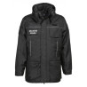 Parka noir Sécurité Privée