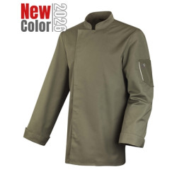 Veste de cuisine manches longues NERO kaki