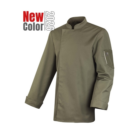 Veste de cuisine manches longues NERO kaki