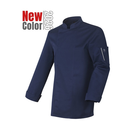Veste de cuisine manches longues NERO marine