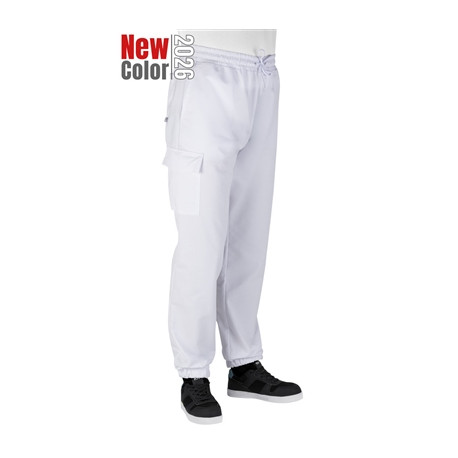 Jogging de cuisine IGO blanc