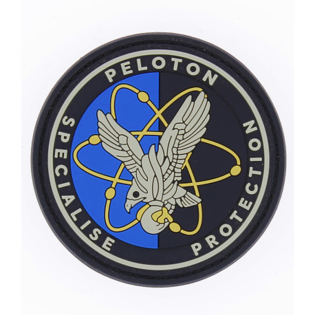 Écusson rond PVC | Peloton Spécialisé Protection