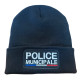 Bonnet marine Police Municipale avec liseré Bleu Blanc Rouge