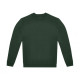 Sweat-shirt 50% coton / 50% polyester recyclé vert bouteille
