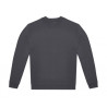 Sweat-shirt 50% coton / 50% polyester recyclé gris foncé