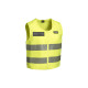 Gilet sans manches SÉCU-ONE HV-TAPE jaune