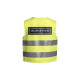 Gilet sans manches SÉCU-ONE HV-TAPE jaune