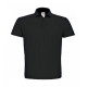Polo de travail manches courtes 100% coton noir