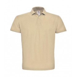 Polo de travail manches courtes 100% coton sable