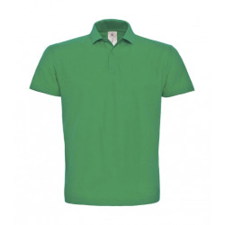 Polo de travail manches courtes 100% coton vert kelly