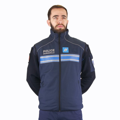 Blouson softshell Bodywarner Police Municipale