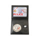 PORTE CARTES MINI GK 2 VOLETS AVEC EMPLACEMENT MEDAILLE ET GRADE